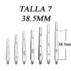 Misaladejuegos Cañas Fit Shaft Gear Normal Locked  Negra (Fija) Talla 7 - Imagen 2