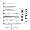 Misaladejuegos Cañas Fit Shaft Gear Normal Locked  Negra (Fija) Talla 7 - Imagen 3