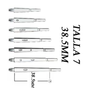 Misaladejuegos Cañas Fit Shaft Gear Normal Locked  Negra (Fija) Talla 7 - Imagen 3