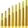 Misaladejuegos Cañas Fit Shaft Gear Normal Locked Amarillo (Fija) Talla 4