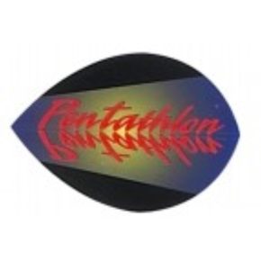 Misaladejuegos Plumas Pentathlon Oval Árabe Azul/Negro 2110 - Imagen 2
