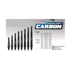 Misaladejuegos Cañas Fit Shaft Carbon Pearl Negra Locked Fija Talla 4 - Imagen 2