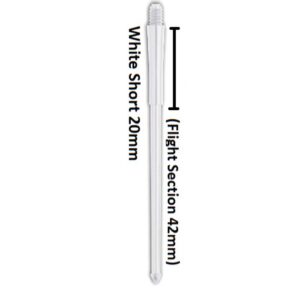 Misaladejuegos Cañas Stealth Winmau Short Blanca 62mm 7950.102 - Imagen 2