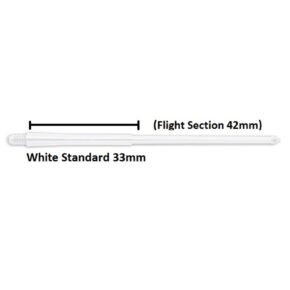 Misaladejuegos Cañas Stealth Winmau Medium Blanca 75mm 7950.202
