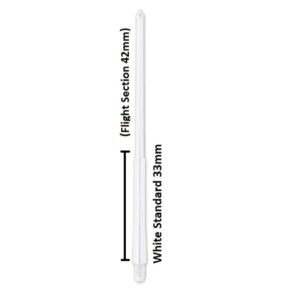 Misaladejuegos Cañas Stealth Winmau Medium Blanca 75mm 7950.202 - Imagen 3