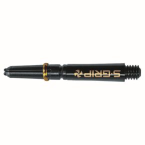 Misaladejuegos Cañas Harrows Supergrip Spin Short Negras Gold 35mm - Imagen 3