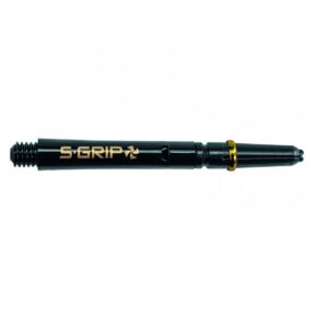 Misaladejuegos Cañas Harrows Supergrip Spin Medium Negra Gold 47mm - Imagen 2