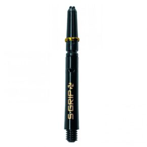 Misaladejuegos Cañas Harrows Supergrip Spin Medium Negra Gold 47mm