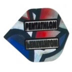 Misaladejuegos Plumas Pentathlon Standard Azul/Roja/Gris 2051 - Imagen 2