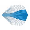 Misaladejuegos Plumas Harrows Marathon Estandar Azul Blanca 1526 - Imagen 2