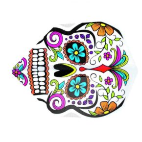 Misaladejuegos Plumas Harrows Quadro Standard Calavera 2003. - Imagen 2