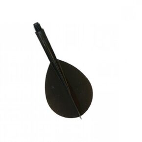 Misaladejuegos Plumas CONDOR Negra Pear larga 33.5mm 3 Uds. - Imagen 2