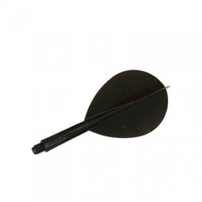 Misaladejuegos Plumas CONDOR Negra Pear larga 33.5mm 3 Uds.