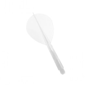 Misaladejuegos Plumas CONDOR Clear Pear Corta 21.5mm 3 Uds. - Imagen 3