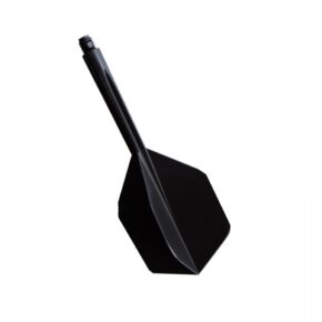 Misaladejuegos Plumas Condor Negra Shape Negra Media 27.5mm 3 Uds. - Imagen 2