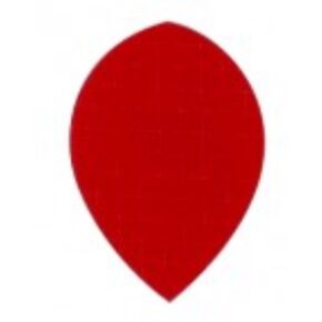 Misaladejuegos Plumas Tela Oval Roja