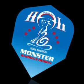 Misaladejuegos Plumas MONSTER DARTS FLIGHTS Standard Cat Blue  MS-SC-001