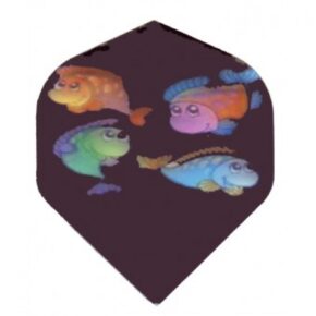 Misaladejuegos Plumas Ruthless HiVis Standard Happy Black