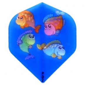 Misaladejuegos Plumas Ruthless HiVis Standard Happy Blue