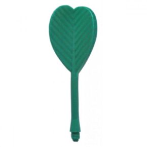 Misaladejuegos Plumas Aleta HT 25 Unidades Rosca 2ba Verde