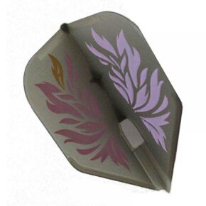 Misaladejuegos Plumas L-Style Shape Champagne Llama Morada