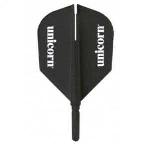 Misaladejuegos Plumas Unicorn Darts XFlights Body Negro  9811