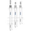 Misaladejuegos Cañas Harrows Clic Blanca Short (23mm) - Imagen 3