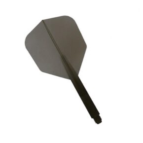 Misaladejuegos Plumas Condor Flights Negra Clear Shape Media 27.5mm 3 Uds. - Imagen 3