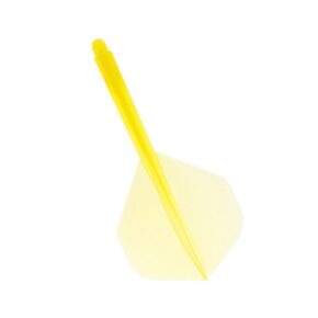 Misaladejuegos Plumas Condor Flights Amarilla Standard Corta 21.5mm 3 Uds. - Imagen 2