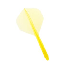 Misaladejuegos Plumas Condor Flights Amarilla Standard Corta 21.5mm 3 Uds. - Imagen 3