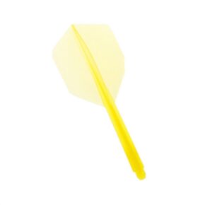 Misaladejuegos Plumas Condor Flights Amarilla Shape Larga 33.5mm 3 Uds. - Imagen 3