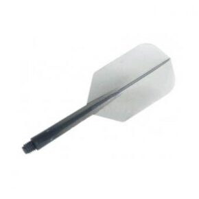 Misaladejuegos Plumas Condor Flights Negra Clear Slim Corta 21.5mm 3 Uds.