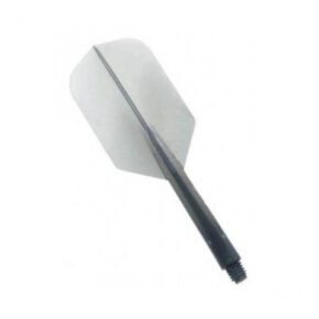 Misaladejuegos Plumas Condor Flights Negra Clear Slim Corta 21.5mm 3 Uds. - Imagen 3