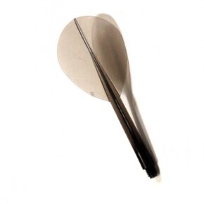 Misaladejuegos Plumas Condor Flights Negro Clear Pear Mediana 27.5m 3 Uds. - Imagen 3