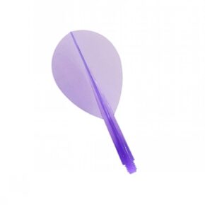 Misaladejuegos Plumas Condor Flights Morado Pear Corta 21.5mm 3 Uds. - Imagen 3