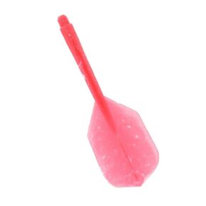 Misaladejuegos Plumas Condor Flights Roja Marble Shape Media 27.5mm 3 Uds. - Imagen 2