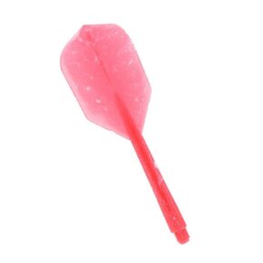 Misaladejuegos Plumas Condor Flights Roja Marble Shape Media 27.5mm 3 Uds. - Imagen 3