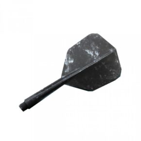 Misaladejuegos Plumas Condor Flights Negra Marble Shape Small/Shape Larga.3 Uds.