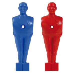 Misaladejuegos Jugador futbolin Vite Pie Cuadrado 16mm Rojo 13002 29639