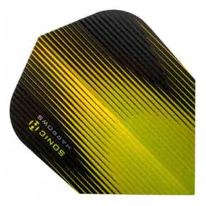 Misaladejuegos Plumas Harrows Darts Sonic Standard Amarilla 6504 - Imagen 3
