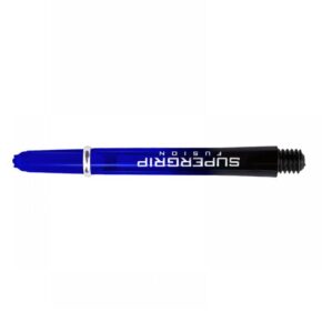 Misaladejuegos Cañas Harrows Darts SuperGrip Fusion Blue Short 33mm - Imagen 3