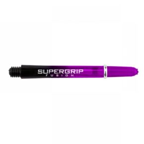 Misaladejuegos Cañas Harrows Darts SuperGrip Fusion Purple Short 33mm - Imagen 2