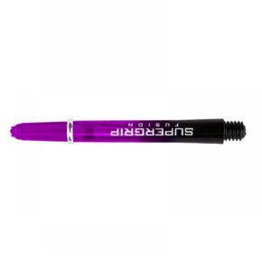 Misaladejuegos Cañas Harrows Darts SuperGrip Fusion Purple Short 33mm - Imagen 3