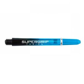 Misaladejuegos Cañas Harrows Darts SuperGrip Fusion Aqua Short 33mm - Imagen 2
