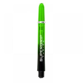 Misaladejuegos Cañas Harrows Darts SuperGrip Fusion Green Midi 40mm