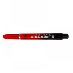 Misaladejuegos Cañas Harrows Darts SuperGrip Fusion Red Midi 40mm - Imagen 3