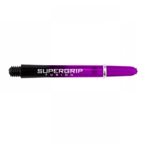 Misaladejuegos Cañas Harrows Darts SuperGrip Fusion Purple Medium 47mm - Imagen 2