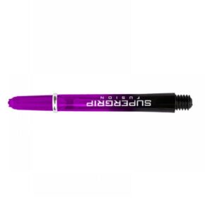 Misaladejuegos Cañas Harrows Darts SuperGrip Fusion Purple Medium 47mm - Imagen 3