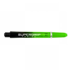 Misaladejuegos Cañas Harrows Darts SuperGrip Fusion Green Medium 47mm - Imagen 2