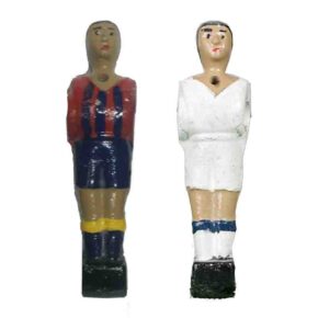 Misaladejuegos Jugador de Futbolin Metal Piernas Juntas14mm Madrid 1174 29770